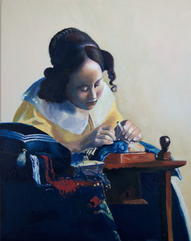 La Dentellière, d'après Vermeer